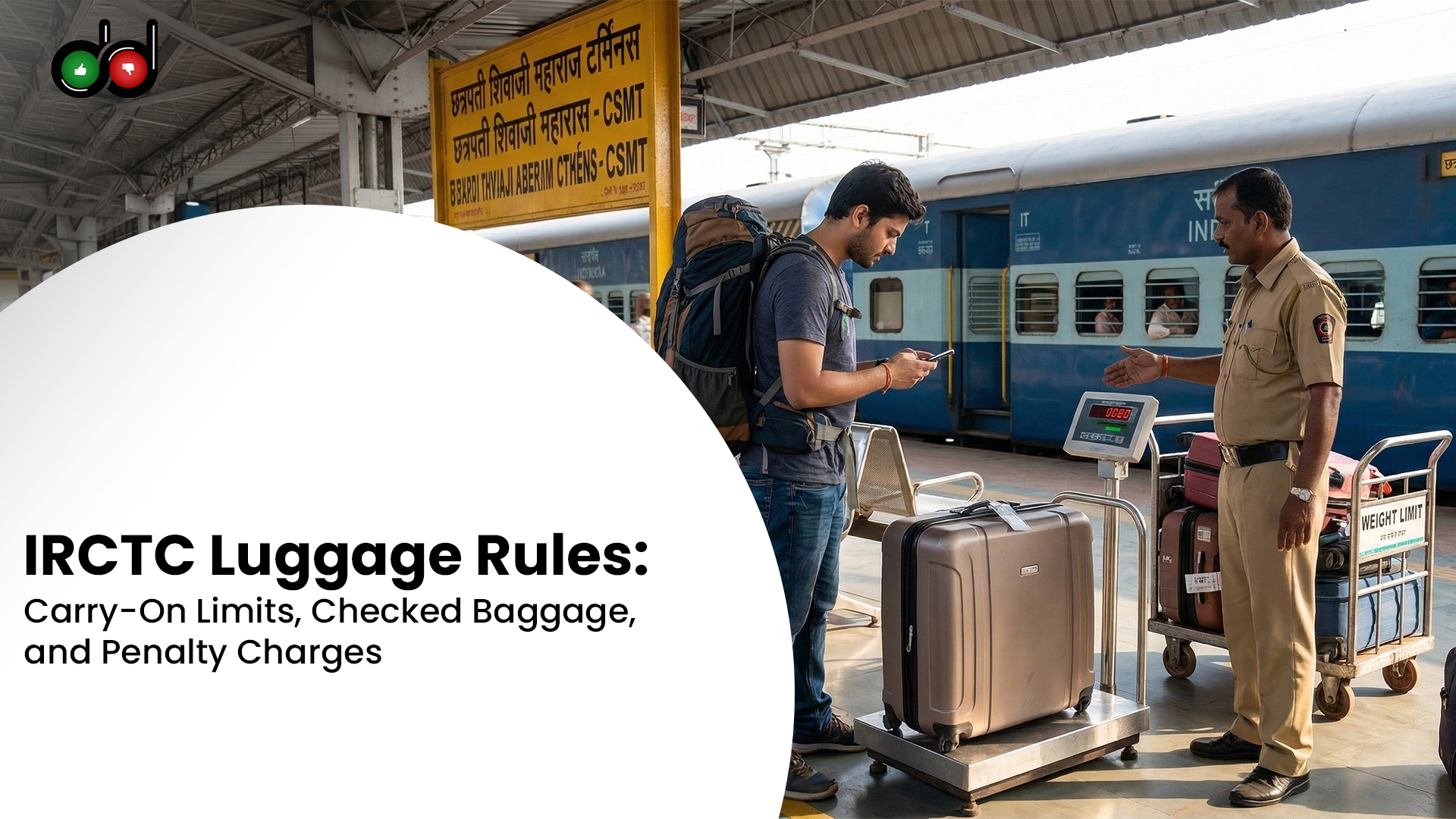 IRCTC Luggage Rules: Carry-On Limits, Checked Baggage, and Penalty Charges