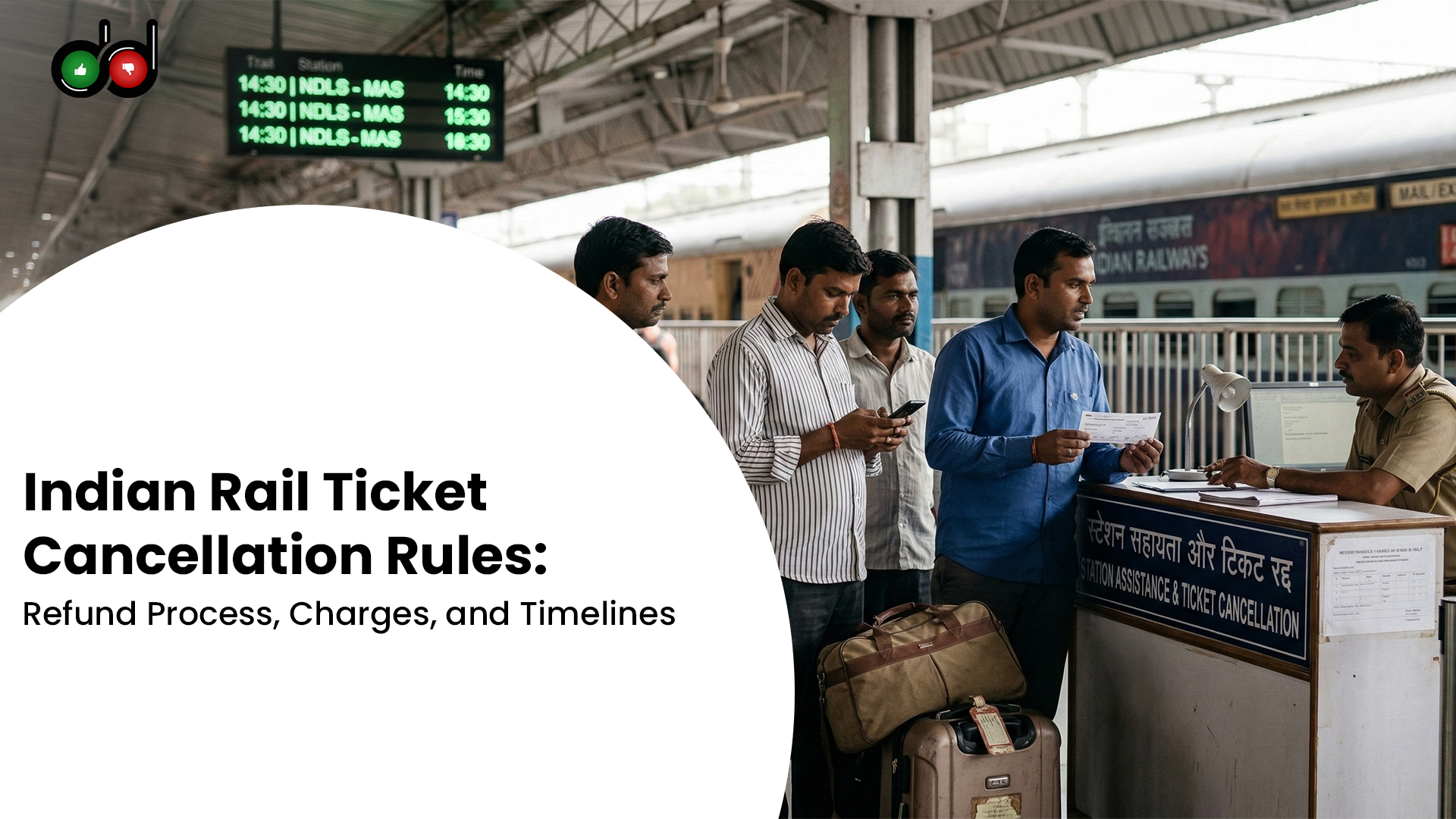 Indian Rail Ticket Cancellation Rules: Refund Process, Charges, and Timelines