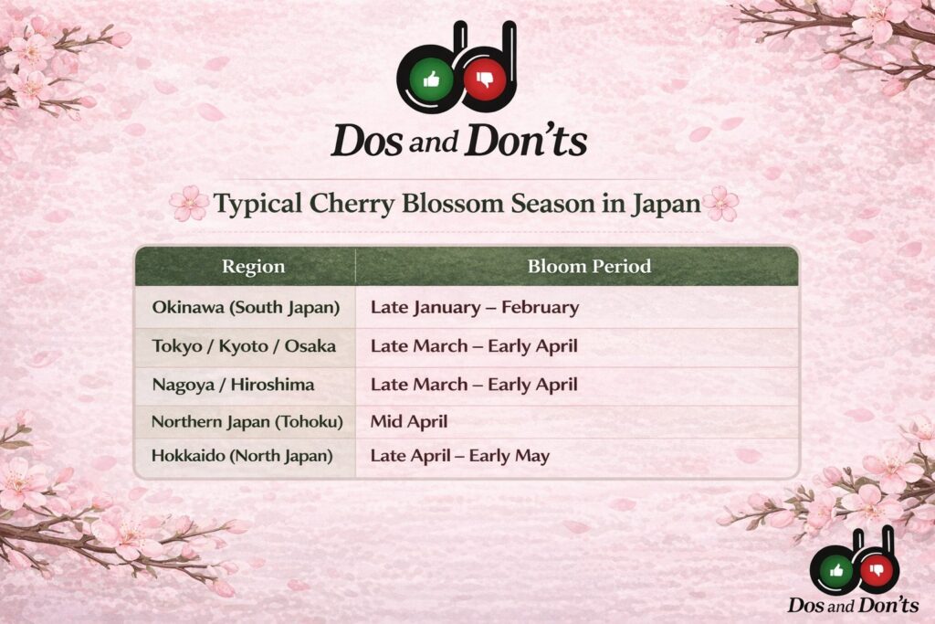Cherry Blossom Season - Japan