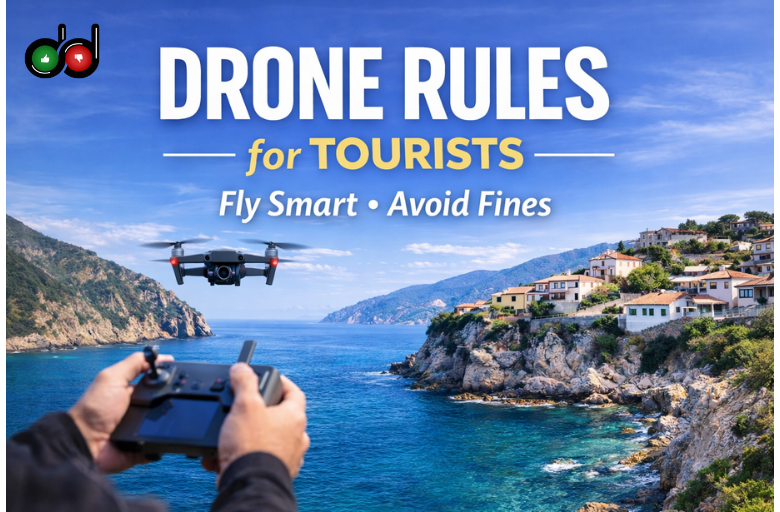 Drone rules for tourists 2026- Laws you must know before flying