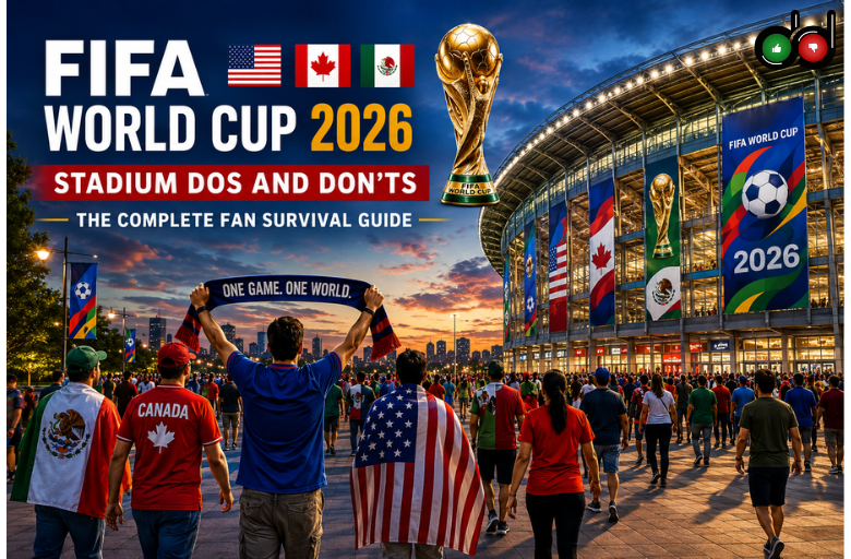 Dos and Don’ts at FIFA World Cup 2026 Stadiums: The Complete Fan Survival Guide